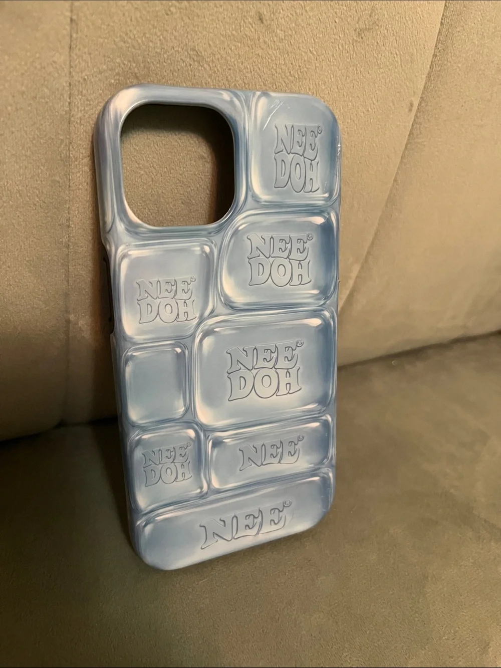 Light Blue Bubble Phone Case for iPhone 13 NeeDoh NEW